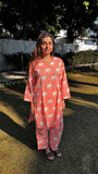 Peach elephants Rozana Set