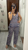 Asmaa (Sleeveless) Pyjama Set