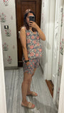 Mirza (Sleeveless) Shorts Set