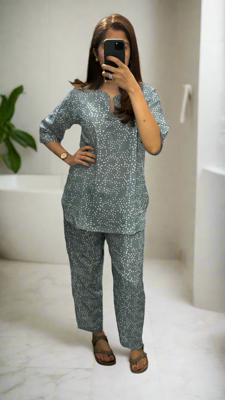 Chandni Pyjama Set (with lining)