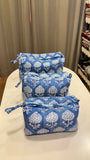 Sabaa Cotton Wash Bags (A Set of Three)