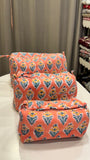 Parinaz Cotton Wash Bags (A Set of Three)