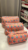 Parinaz Cotton Wash Bags (A Set of Three)