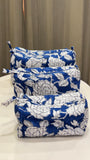 Faizah Cotton Wash Bags (A Set of Three)