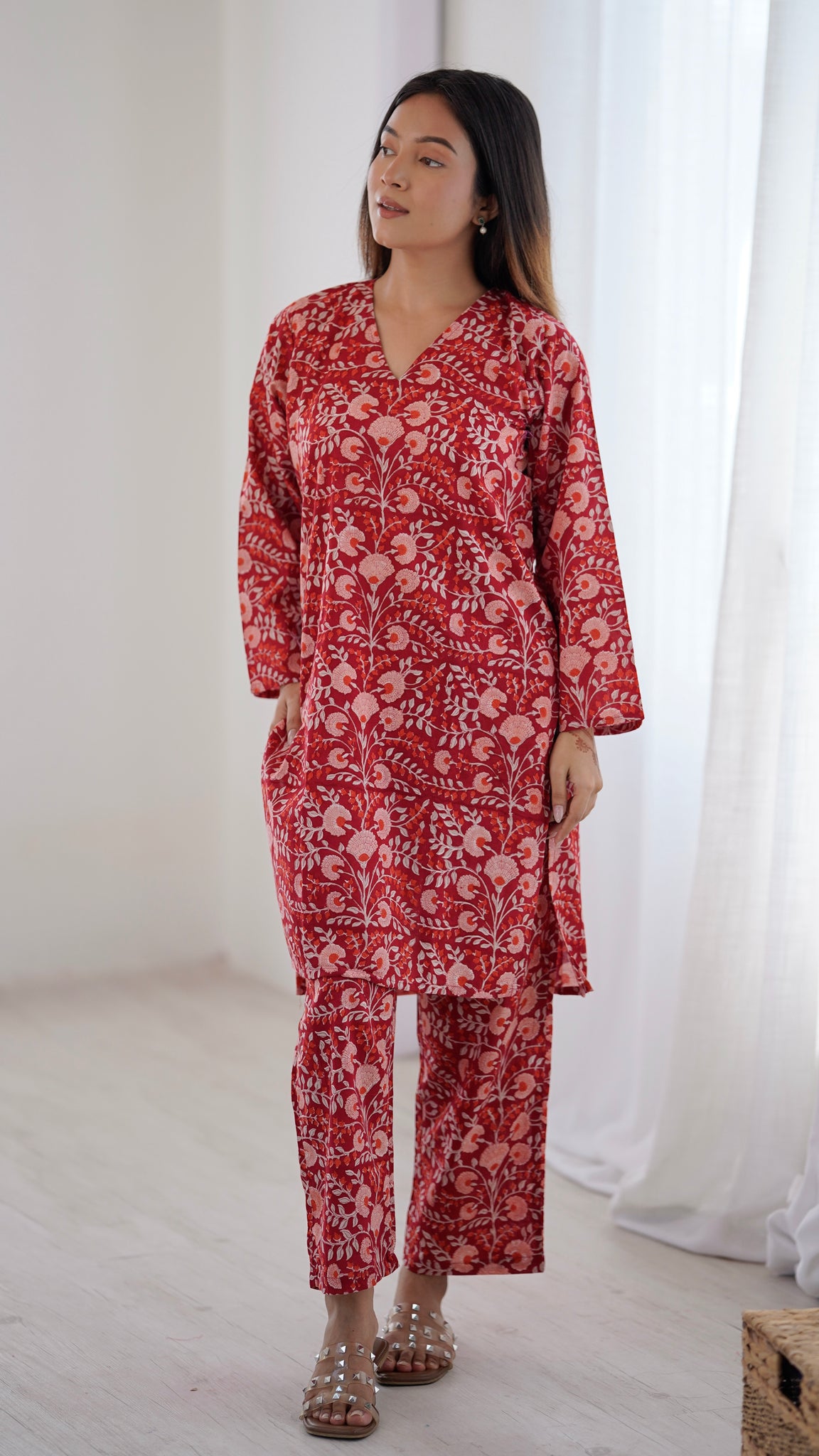 Mehnoor Rozana Set