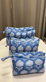 Sabaa Cotton Wash Bags (A Set of Three)