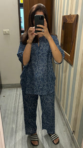 Starry Night Pyjama Set (with lining)