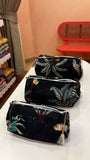 Black Cotton Wash Bags (A Set of Three)