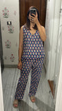 Asmaa (Sleeveless) Pyjama Set