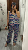 Asmaa (Sleeveless) Pyjama Set
