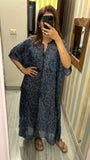 Starry night (Sheer Mulmul) Kaftan