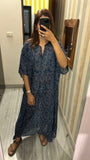 Starry night (Sheer Mulmul) Kaftan