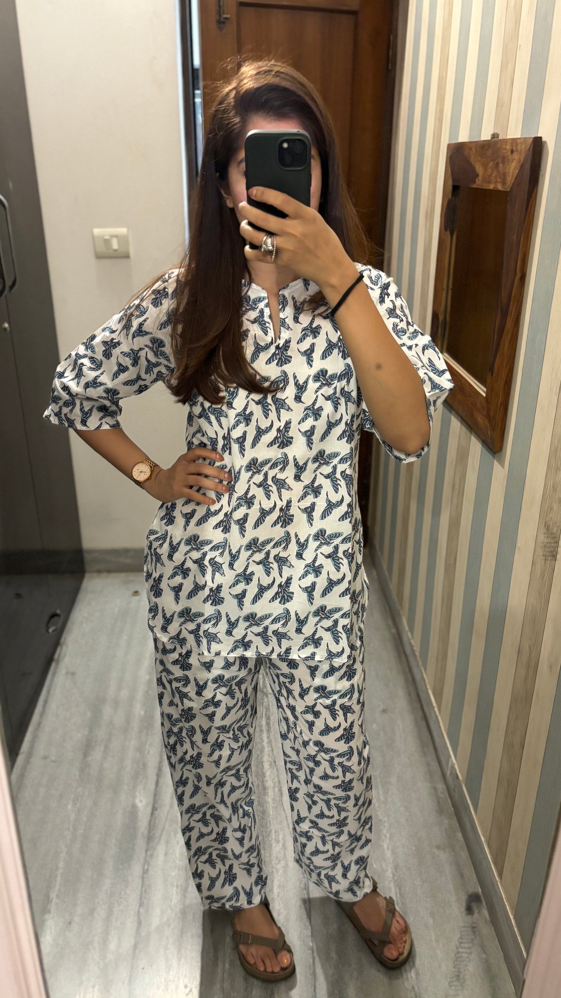 Udte Panchhi Pyjama Set