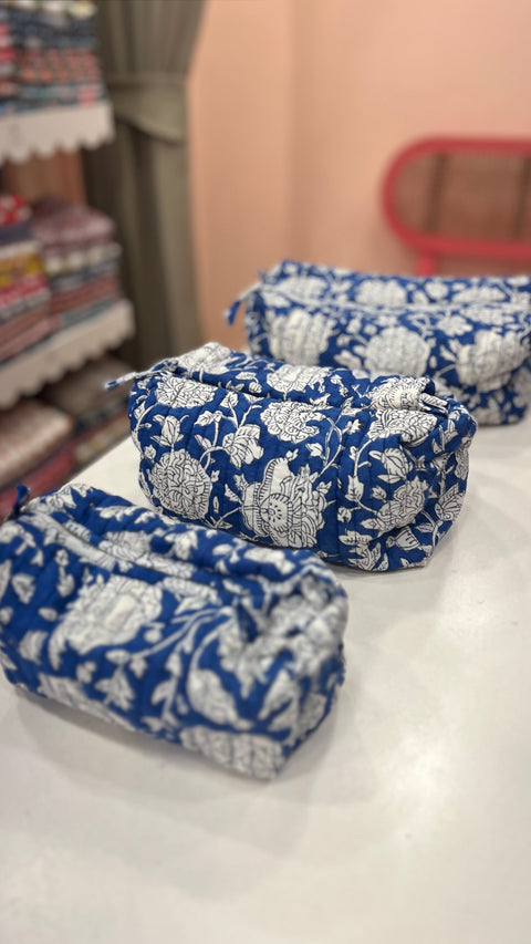 Zareen Cotton Wash Bags (A Set of Three)