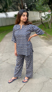 Neele Haathi Pyjama Set